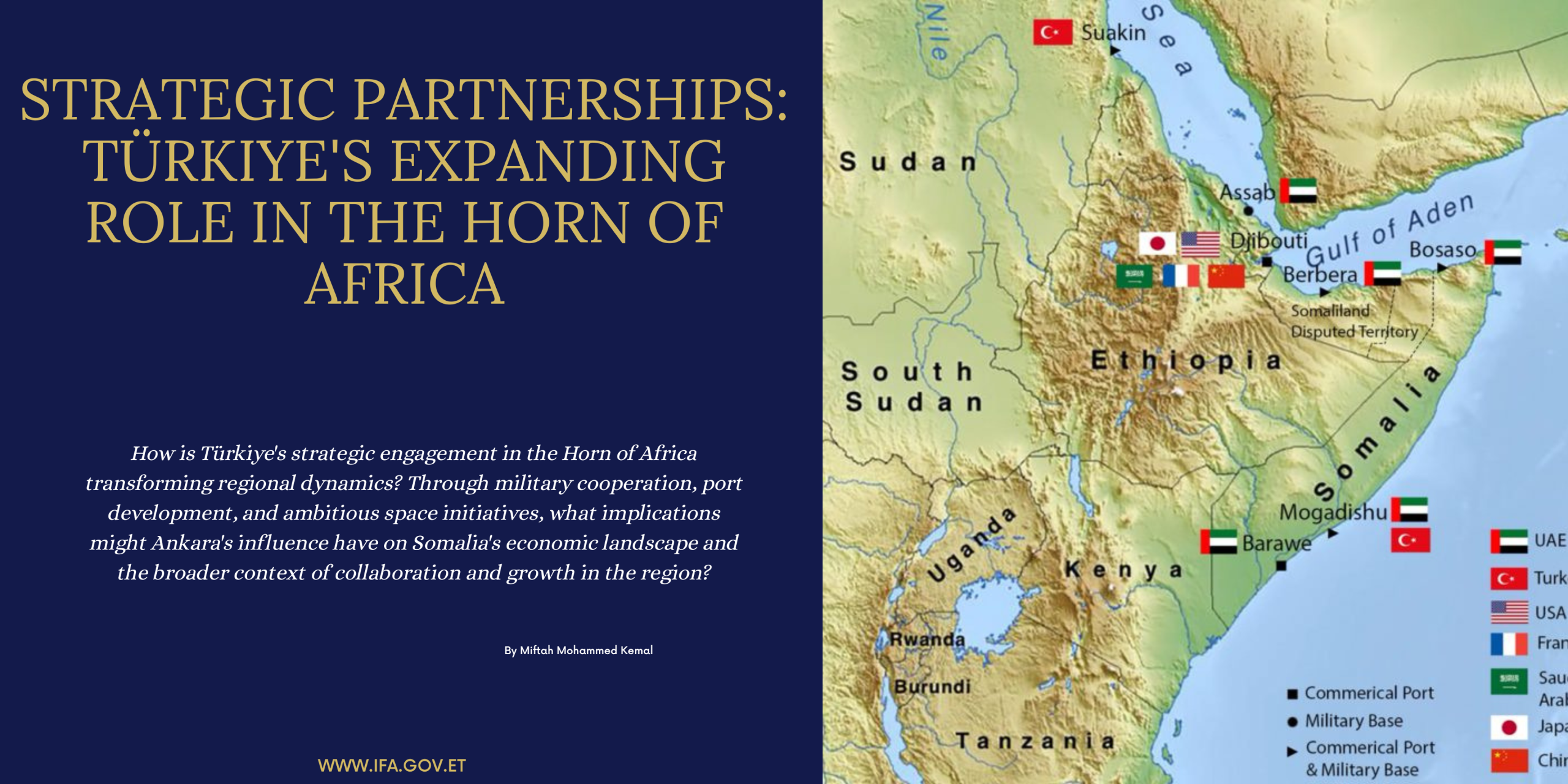 Strategic Partnerships: Türkiye's Expanding Role in the Horn of Africa
