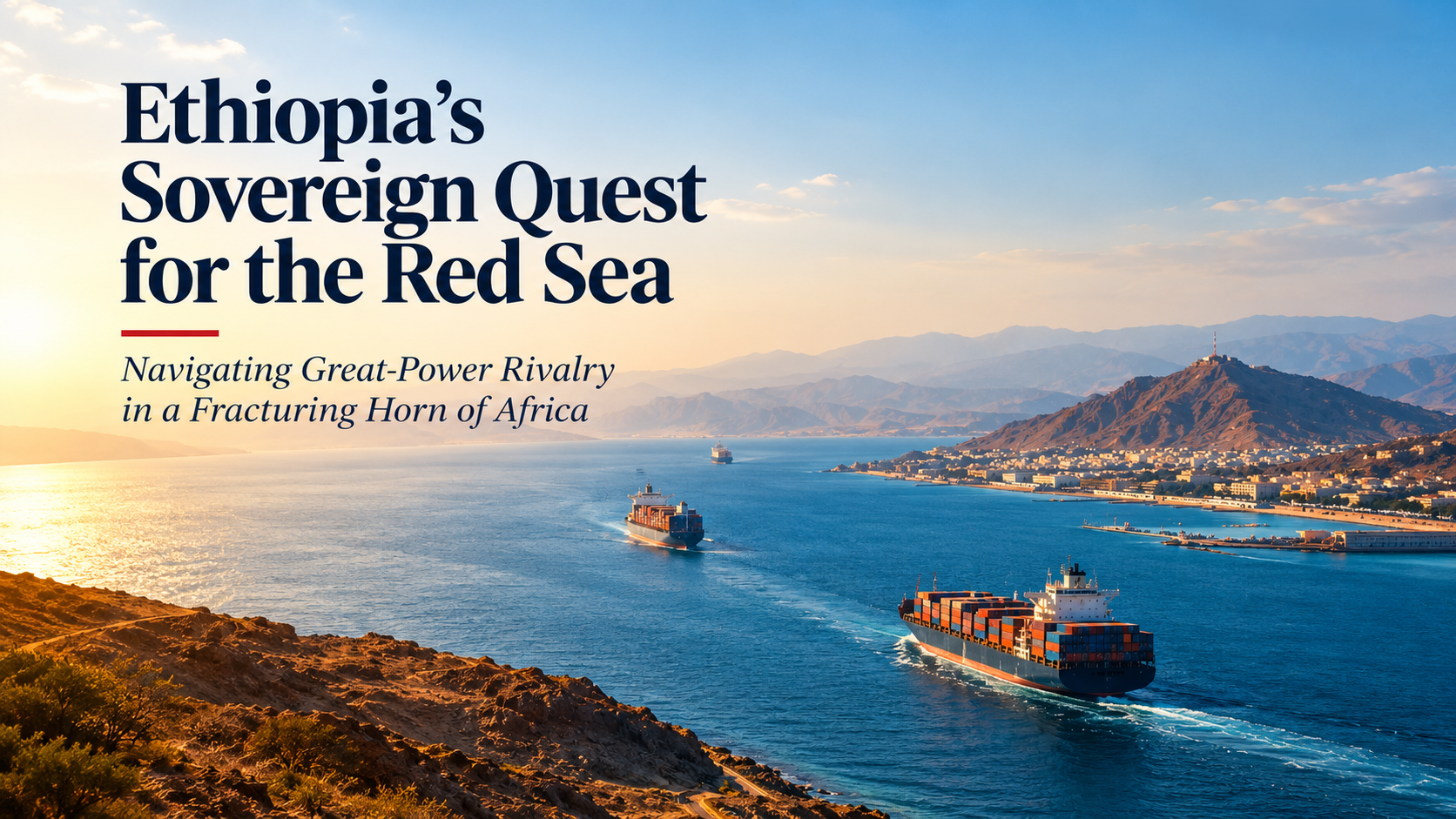 Ethiopia’s Sovereign Quest for the Red Sea Navigating Great-Power Rivalry in a Fracturing Horn of Africa